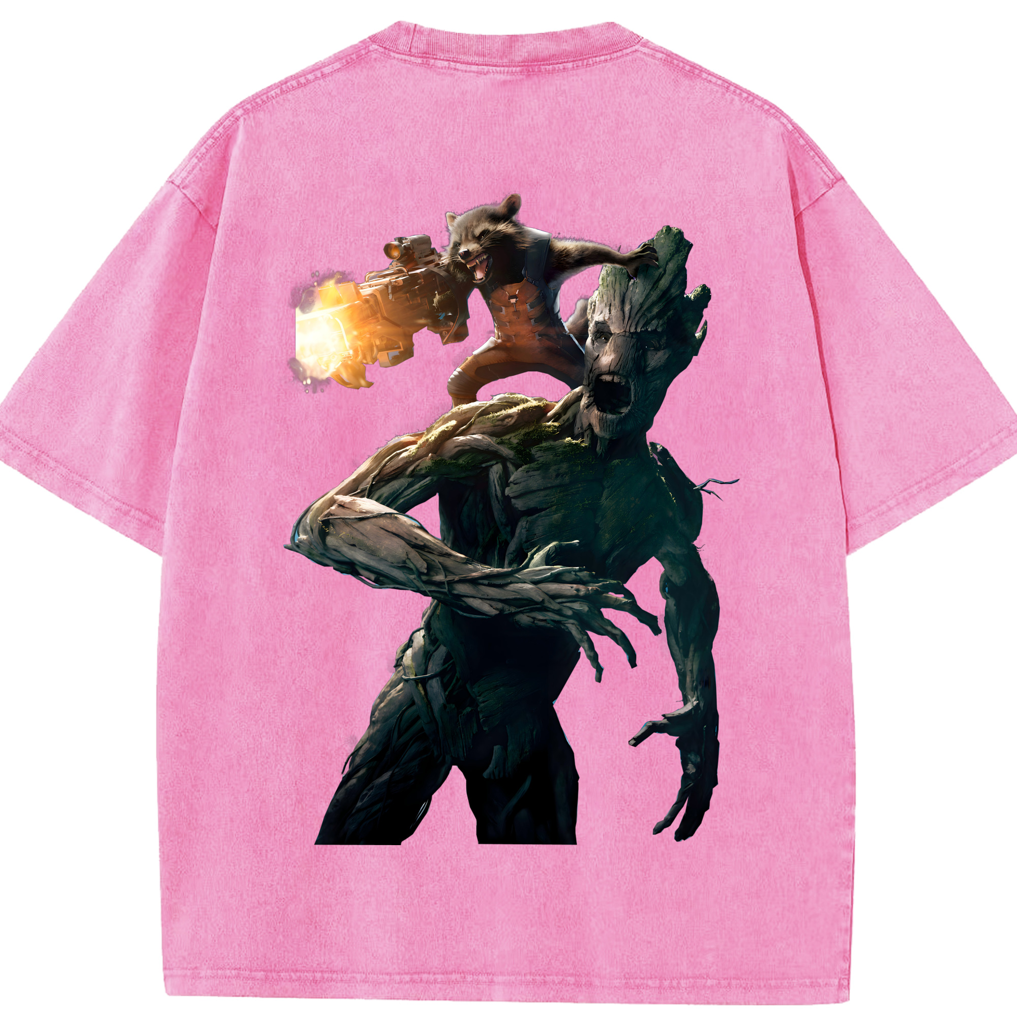 （画像用） アベンジャーズ The Avengers 綿100% ヴィンテージ風 半袖Tシャツ（背面プリント）